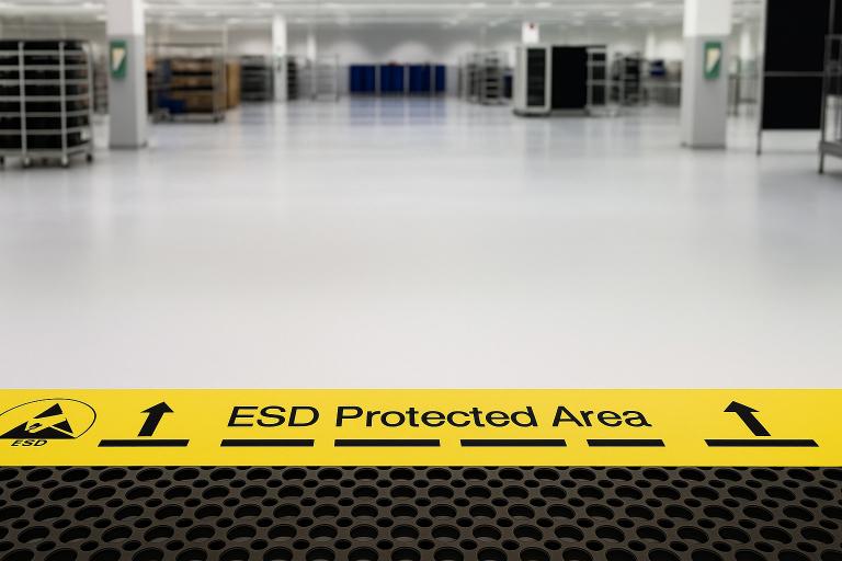 Electrostatic Dissipative Flooring